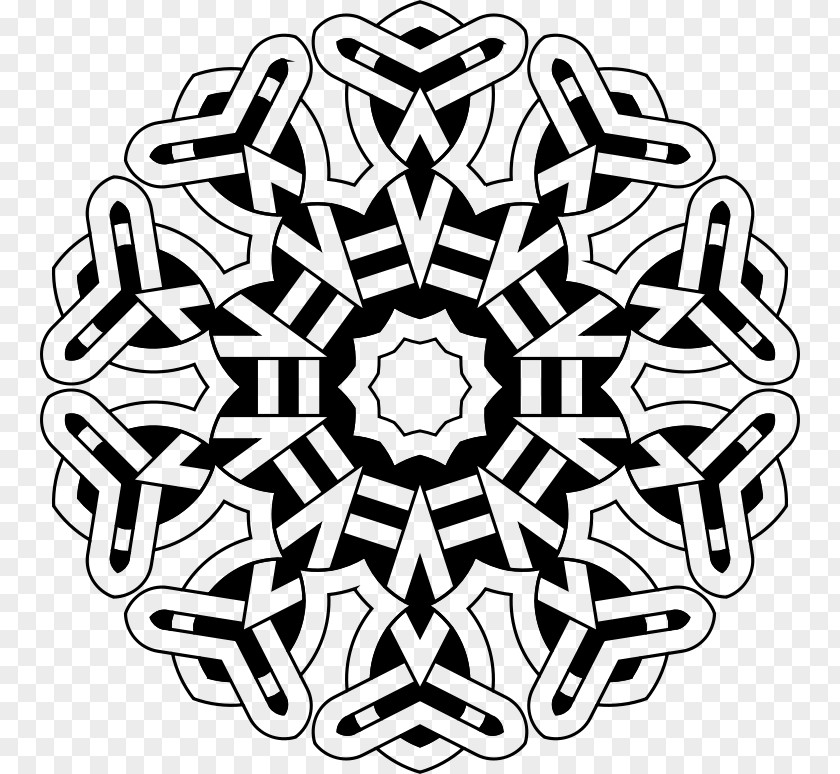 Celtic Knot Art Shahada Calligraphy PNG