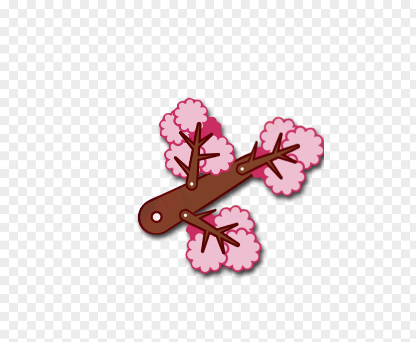 Cherry Blossoms Cartoon Animation Plum PNG