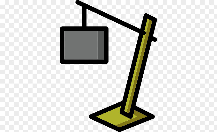 Desk Lamp Silhouettes Computer Monitor Accessory Line Angle Clip Art PNG