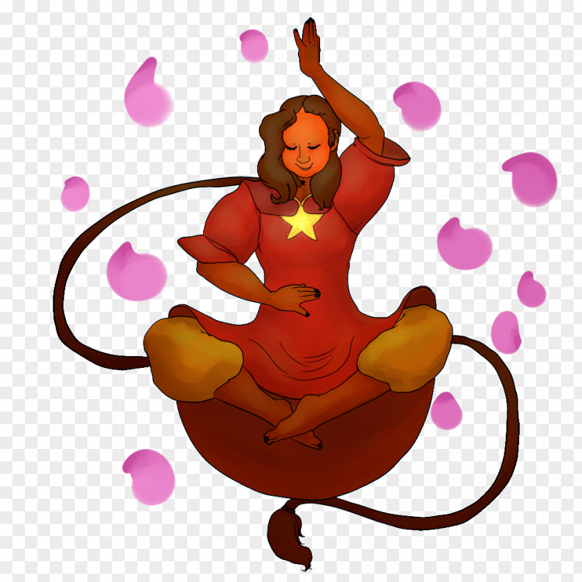 Moon Goddess Pink M Character RTV Clip Art PNG