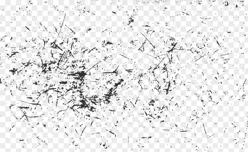 Black And White Scratches PNG