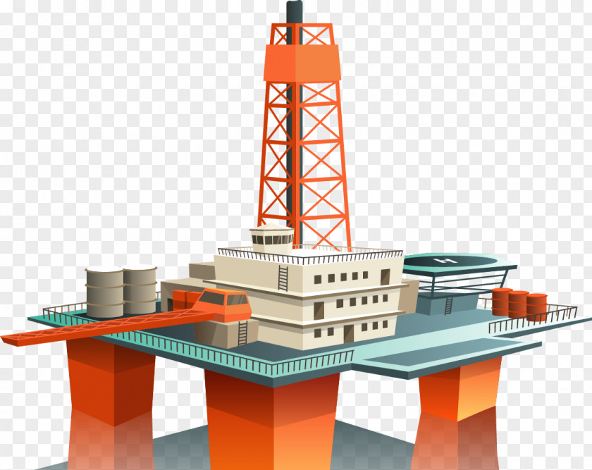 Building Internet Of Things Petroleum Industry Clip Art Vector Graphics Stock Illustration PNG