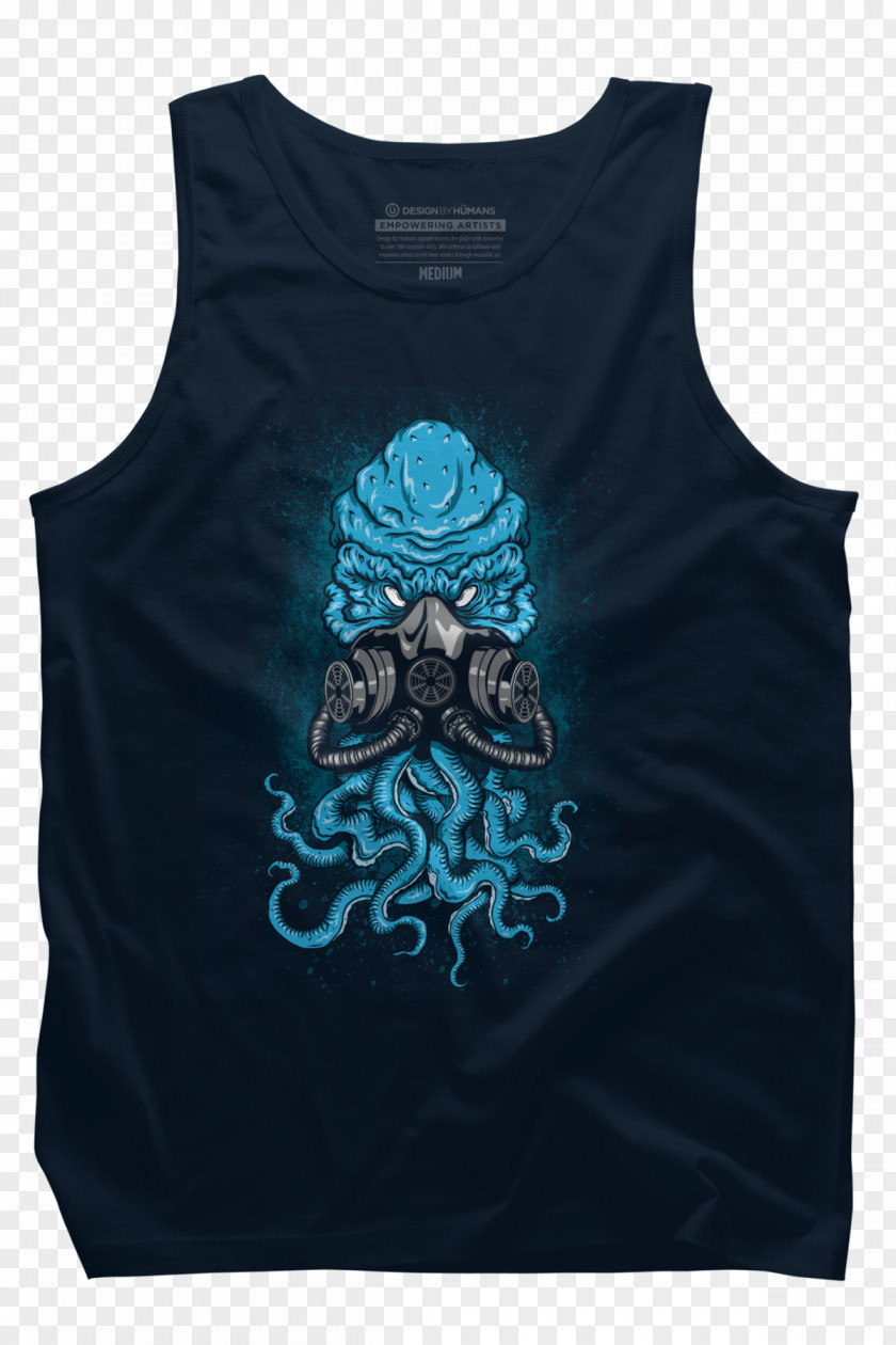 Cthulhu The Call Of T-shirt R'lyeh Gas Mask PNG