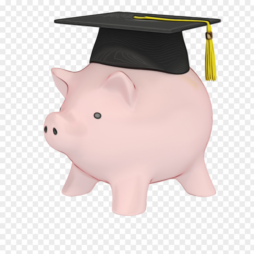 Money Handling Graduation Cartoon PNG