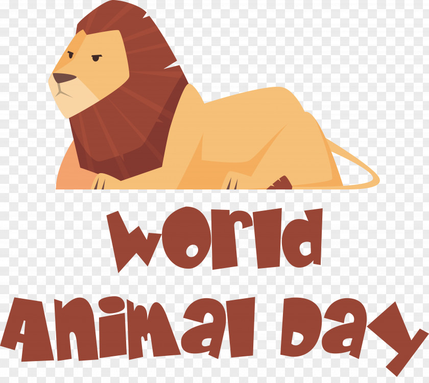 Lion Dog Cartoon Snout Logo PNG