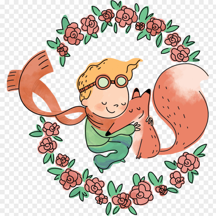 Little Prince Child The Sticker Room Mural PNG