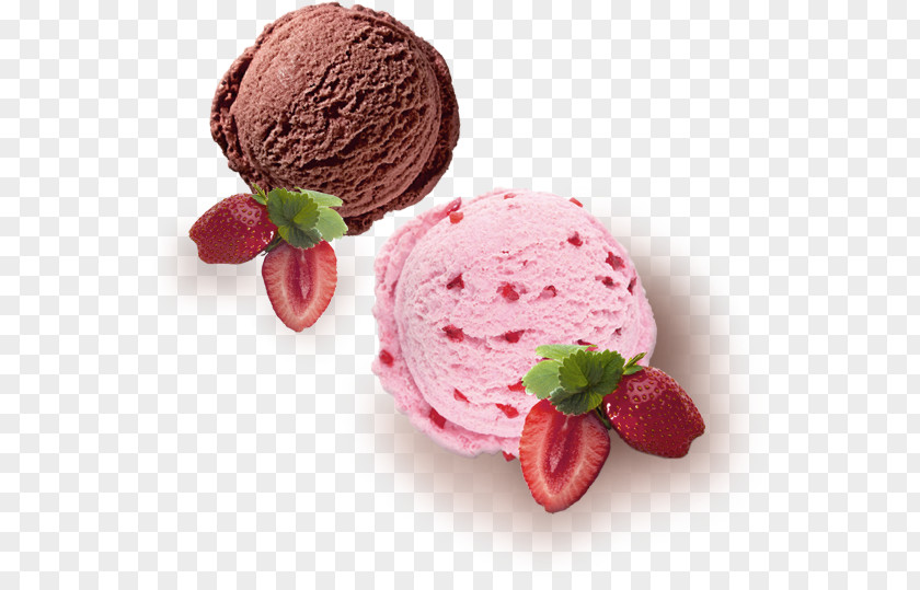 Pink Fresh Ice Cream Decorative Patterns Chocolate Gelato Strawberry Sorbet PNG