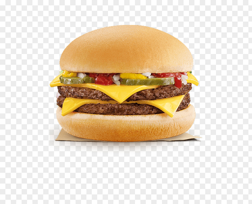 Cheese McDonald's Double Cheeseburger Hamburger Big Mac Fast Food PNG