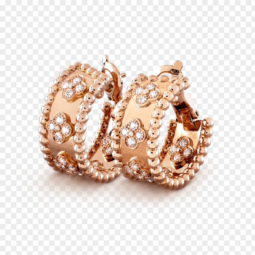 Jewellery Earring Van Cleef & Arpels Colored Gold PNG