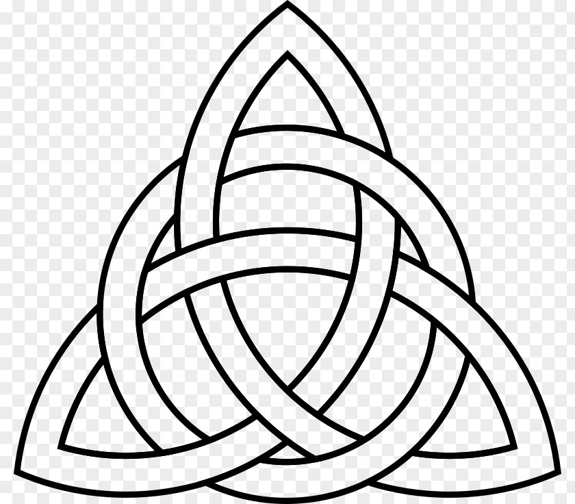 Knot Celtic Triquetra Celts Drawing PNG