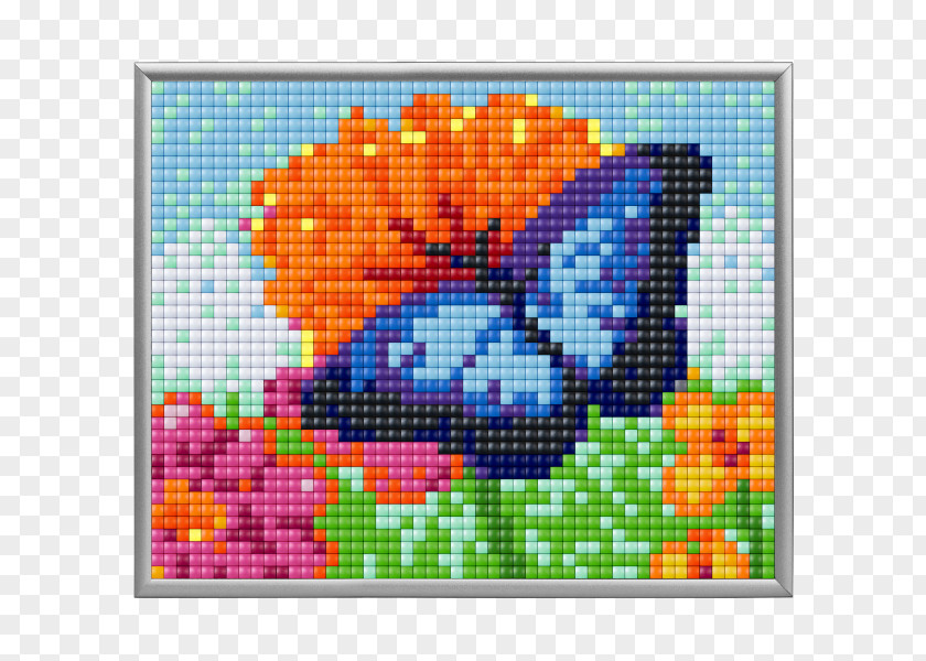 Licorne Minecraft Mods Pixel Art Cross-stitch PNG