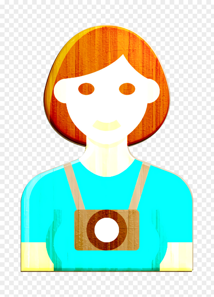Photographer Icon Tourist Occupation Woman PNG