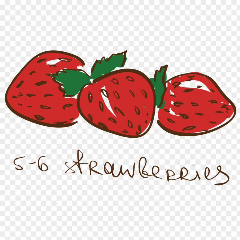 Red Strawberry U6d88u3057u30b4u30e0u306fu3093u3053 Illustration PNG