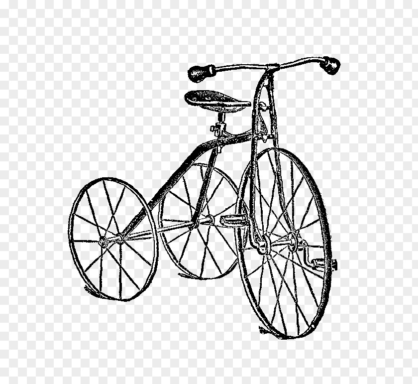 Tricycle Pictures Bicycle Pedals Road Frames Saddles Wheels PNG