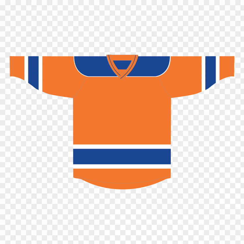 Tshirt Hockey Jersey Edmonton Oilers National League Ice PNG