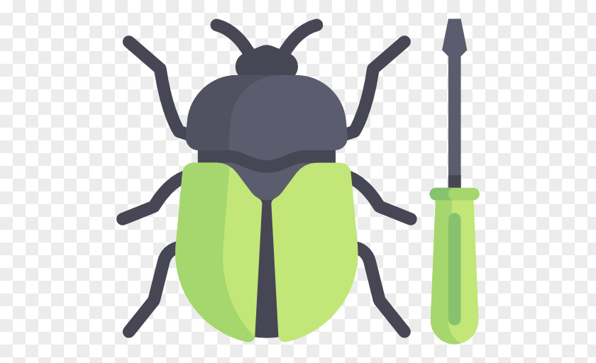 A Blue Ladybug Insect Software Bug Icon PNG