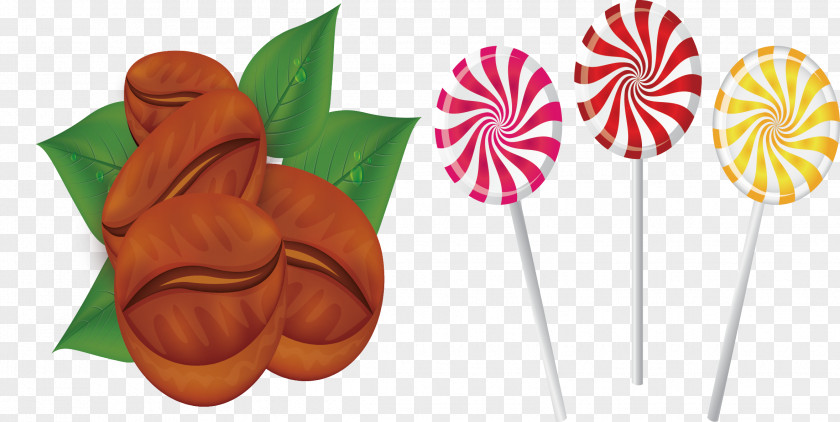 Chocolate Candy Lollipop Breadstick PNG