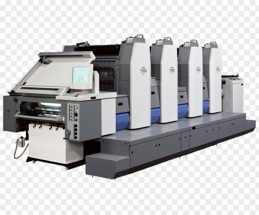 Printer Offset Printing Press Lithography Digital PNG