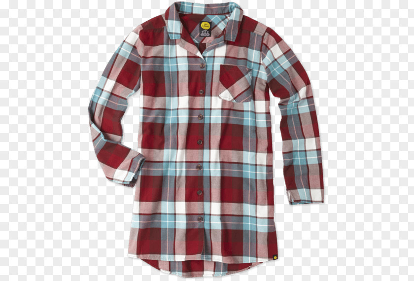 Shirt Sleeve Tartan Button Outerwear PNG