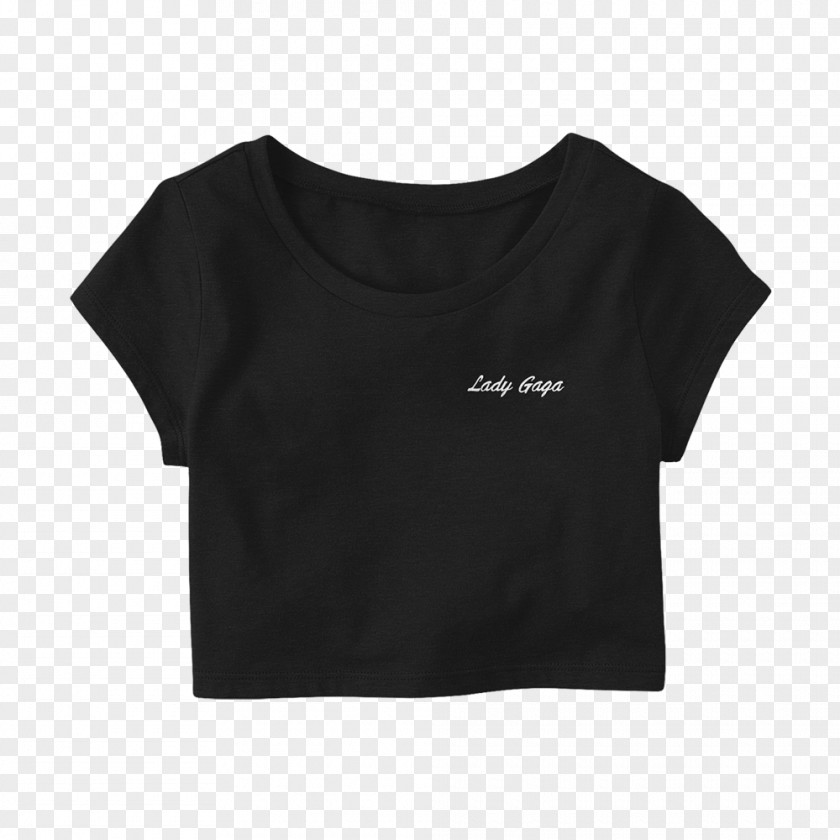 Crop T-shirt Top Sleeve PNG