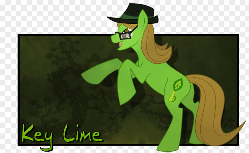 Key Lime Horse Cartoon Green Fauna PNG
