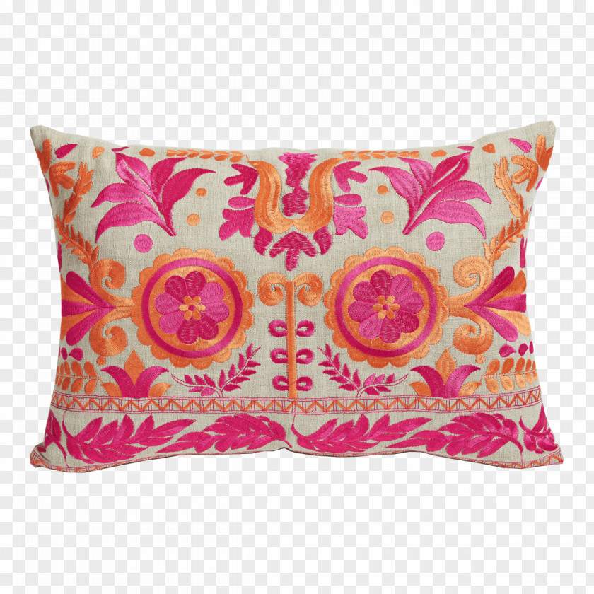 Mulberry Throw Pillows Cushion Couch Embroidery PNG