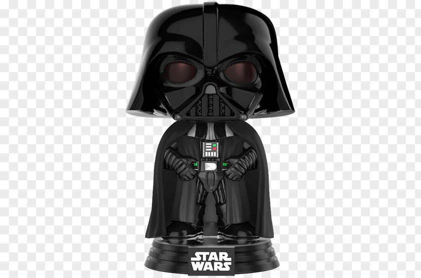 Darth Vader Head Anakin Skywalker Funko Luke Action & Toy Figures Bobblehead PNG