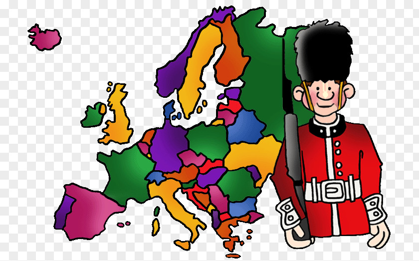 Europe Map Continent Clip Art PNG