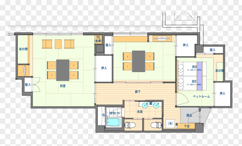 Hotel Family Room 源泉 Accommodation Ryokan PNG