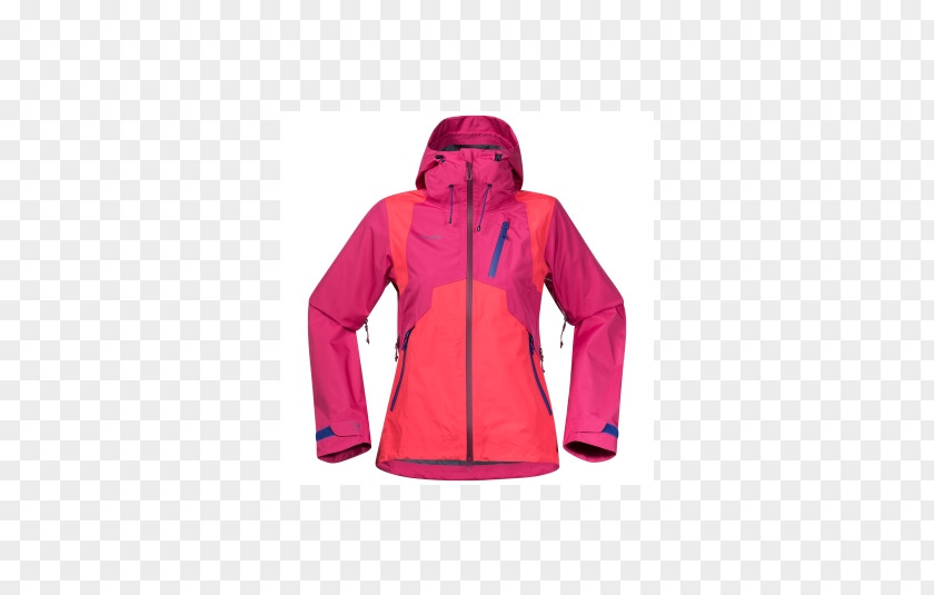 Jacket Fleece T-shirt Bergans Hardshell PNG