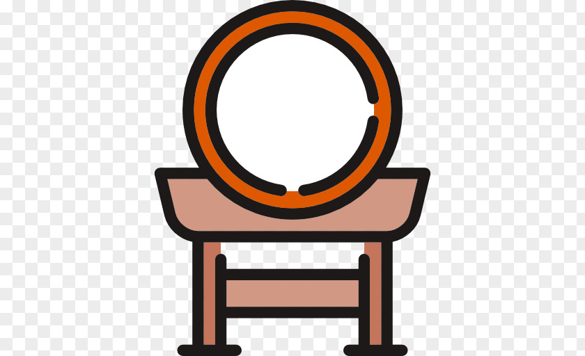 Mirror Taiko Musical Instrument Icon PNG