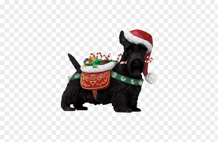 Nice Christmas Santa Claus Dog Animal PNG