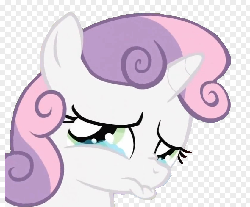 Sad React Pony Sweetie Belle Crying Fluttershy Eye PNG