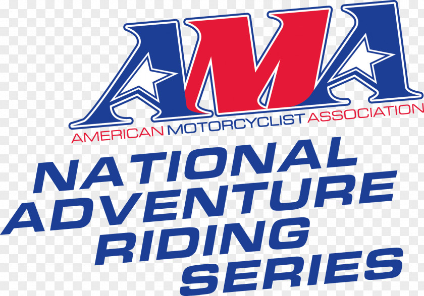 Logo American Motorcyclist Association Decal Riding Series PNG