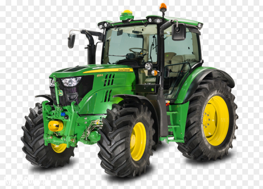 Tractor John Deere Agriculture Agricultural Machinery Loader PNG