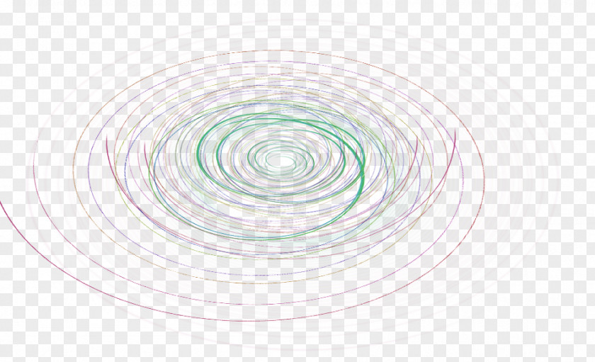 Color Line Circle Decorative Pattern Spiral PNG