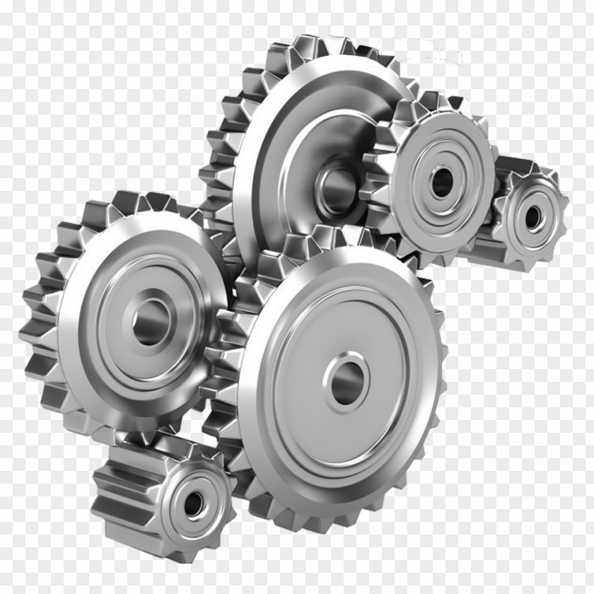 Industry Mechanical Engineering Gear System PNG