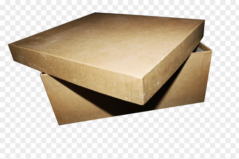 Kraft Paper Box Packaging Hard Angle And Labeling Bag PNG