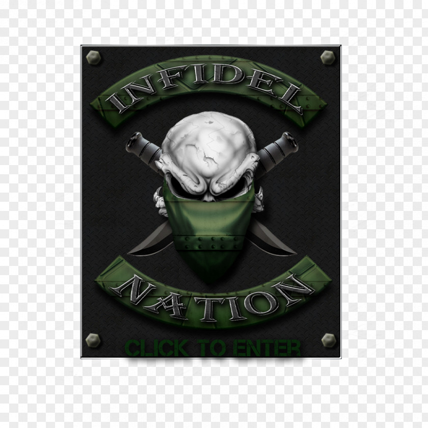 Motorcycle Infidel Outlaw Club Muslim Arizona PNG