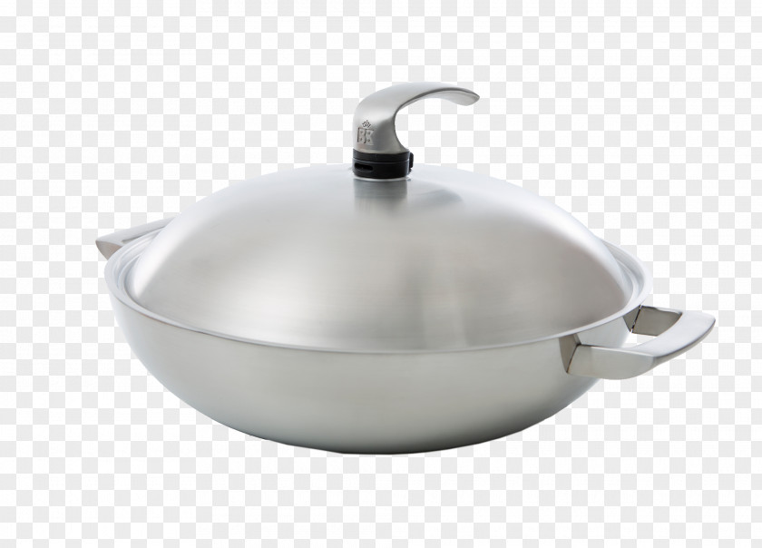 Wok Lid Cookware Stock Pots Kochtopf PNG