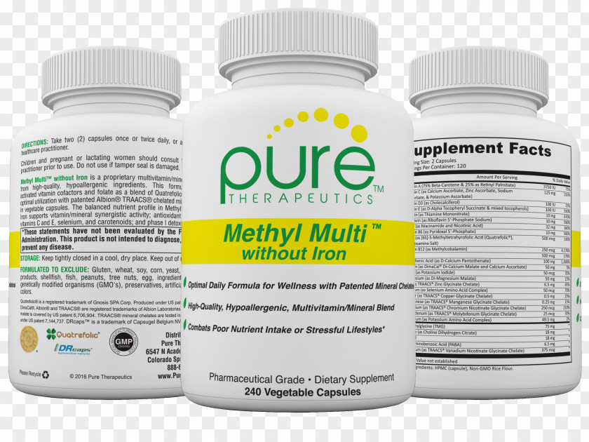 Pure Veg Dietary Supplement Capsule Health Magnesium Levomefolic Acid PNG