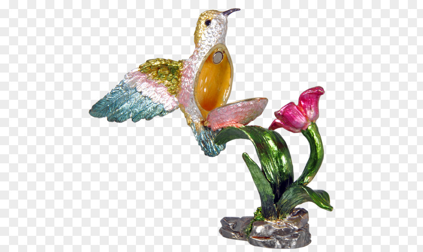 Watercolor Hummingbird Fauna M Figurine Beak PNG