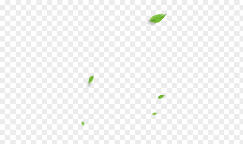 Falling Leaves Green Angle Pattern PNG