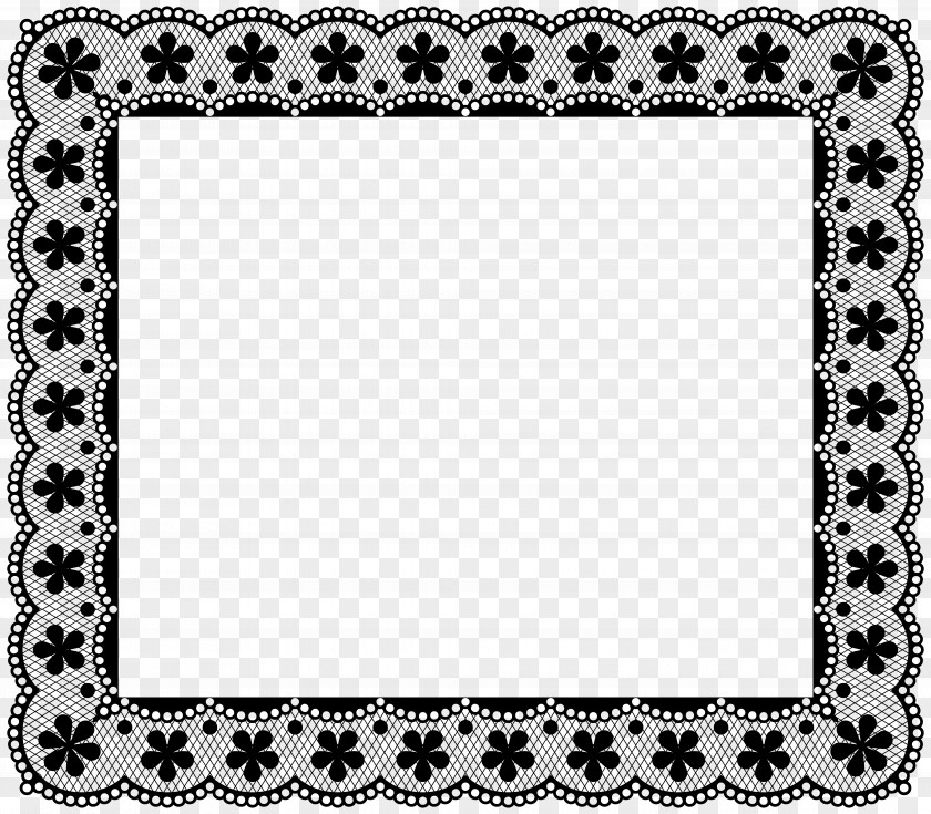 M Pattern Picture Frames Product Point Black & White PNG