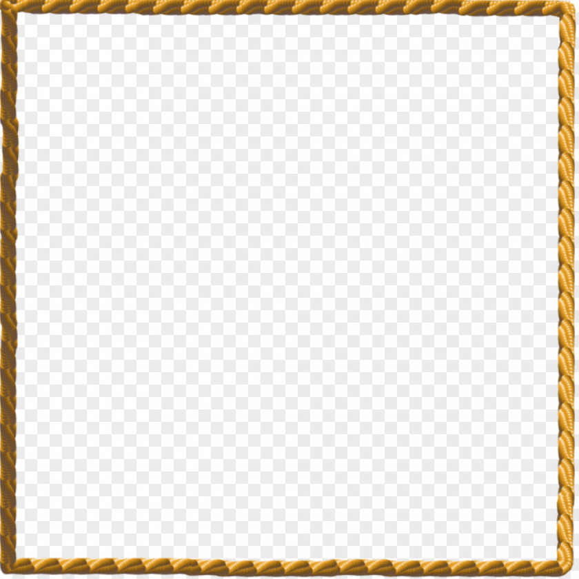 Rope Border Picture Frames Clip Art PNG