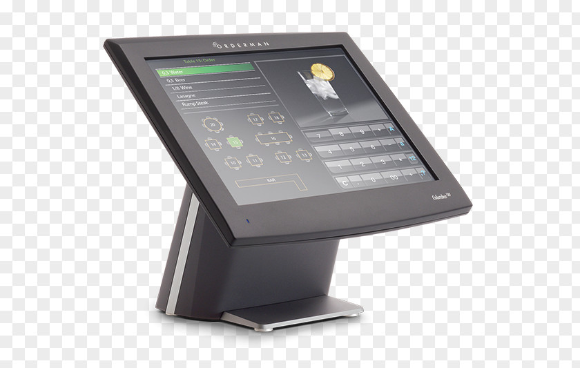 Computer Monitor Accessory Cash Register Orderman Shop Automation (S.A.S.) Interactive Kiosks PNG