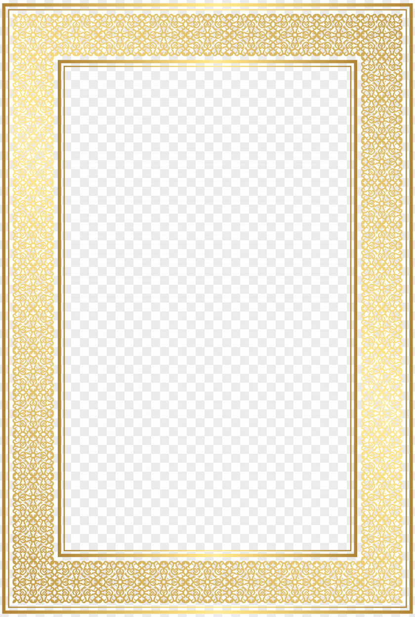 Gold Crown Picture Frames Line Angle Pattern PNG