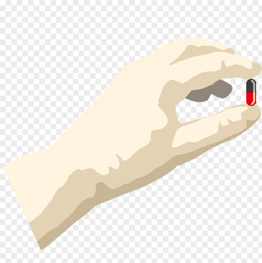 Hands With Pills Thumb Hand PNG