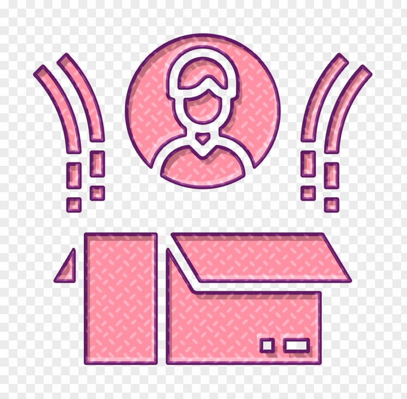 Management Icon Box PNG