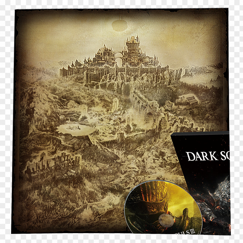 Map Dark Souls III World Video Game Overview PNG